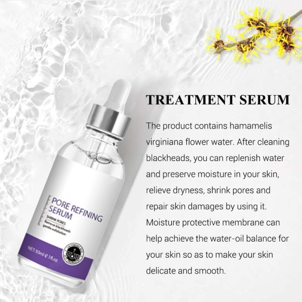 Hud Textur Por Refining Resurfacing Lightening Ansikts Serum med Retinol och Niacinamid