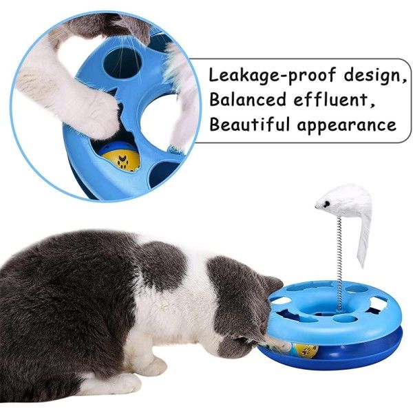 Morsomme katte leker for inne katter interaktive kattunge leker rulle baner med kattemynte vår kjæledyr leketøy