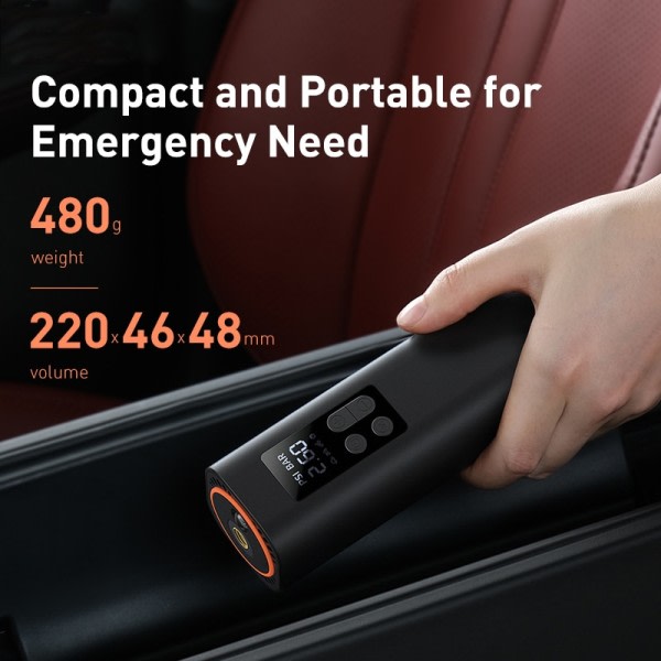 Bil Luft Kompressor 12V 150PSI Bærbar Bil Dekk Inflator Smart Digital Uppblåsbar Pumpe