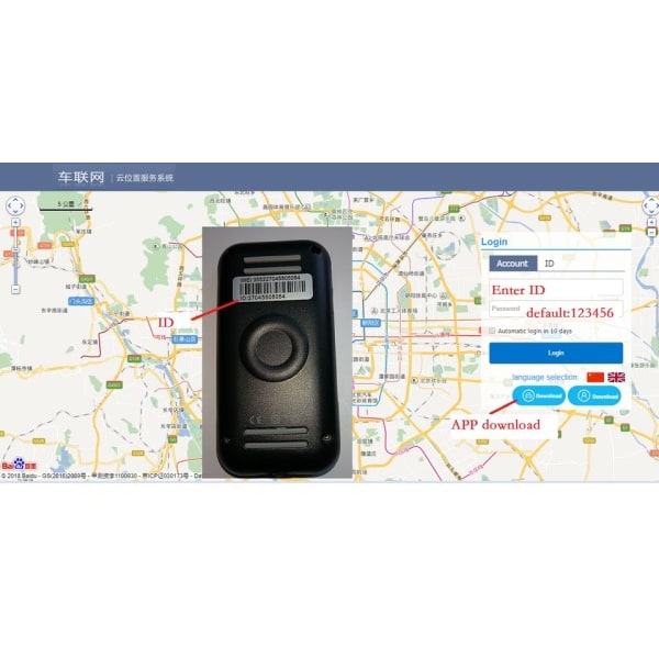 Kjøretøy Bil Motorsykkel GPS Sporing Android IOS APP