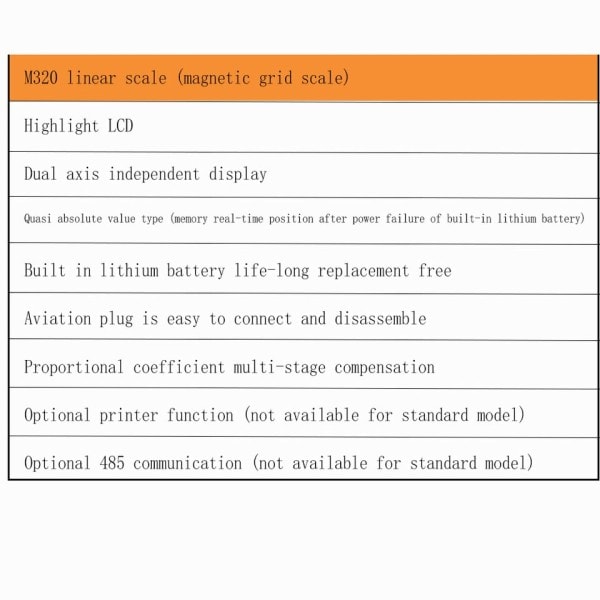 2 Axis Lcd Dro Svarv Fräs Maskin  Hög Precision  Linjär Elektronisk Magnetisk rutnät Linjal