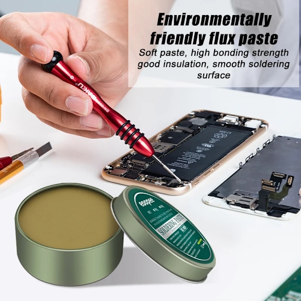 3 stykker Lodning Flux Blyfri Lodde Paste Flux Tin Lodde Paste Svejsning Flux