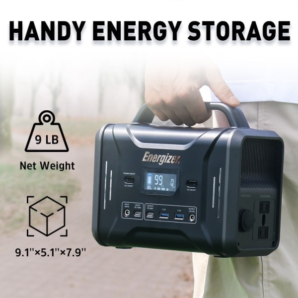Solenergi Generator 320Wh/300W 100000mAh Energizer Portable Power Power Station