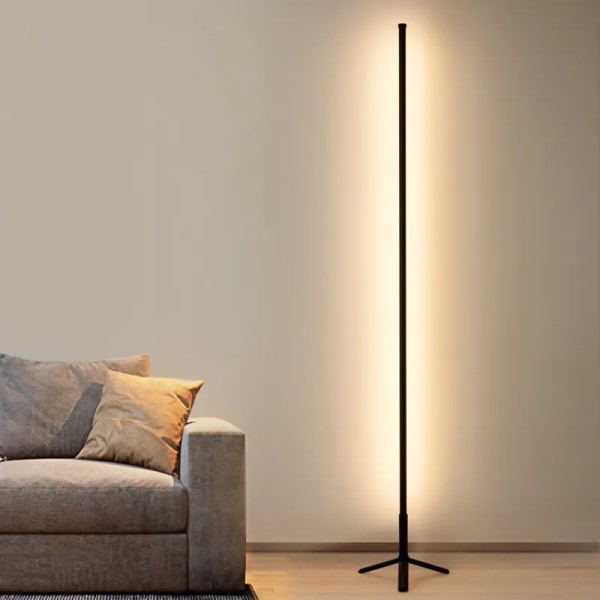 LED Gulv Lampe RGB APP Kontroll Soverom Atmosfære Bord Stativ Belysning Hjem Innredning Stå Gulv Lampe