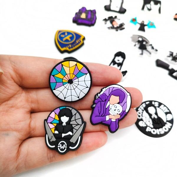 20 kpl setti amerikkalainen komedia kenkä korut PVC Croc Charms muoti kenkä asusteet