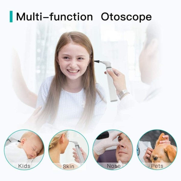 Øre Kamera Endoskop Trådløst Otoskop WiFi Ear Scope
