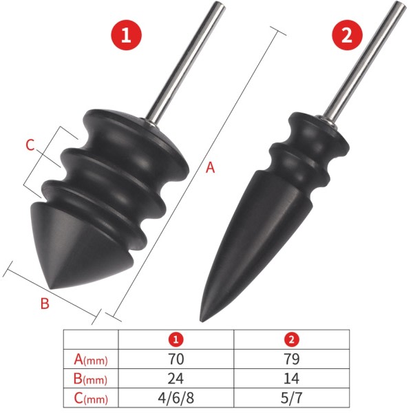 Bärbar mini läder polering elektrisk slip roterande bit slip kant polerare kit