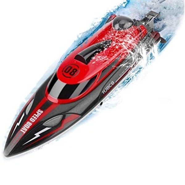 RC Båt 2,4Ghz 25km/h Höghastighet Fjärrkontroll Racing Fartyg Vatten Hastighet Båt Barn Modell leksak