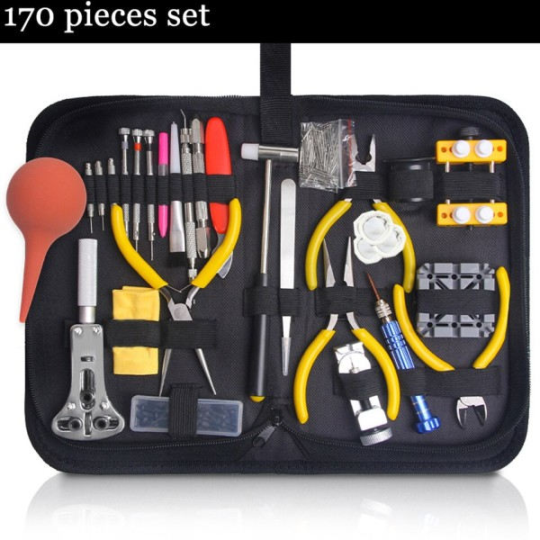 Ur Reparation Værktøj Kit Ur Ur Link Pin Opløser Åbner Hus Set