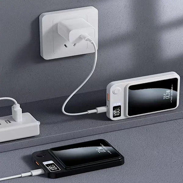 50000mAh magneettinen langaton laturi virta pankki nopea lataus IPhone  ja Samsungille