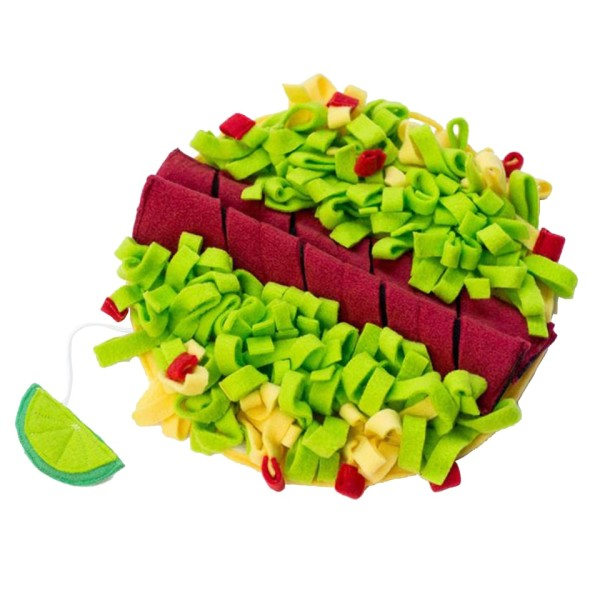 Hunde Snuffle Matte Slow Fôring Matte for oppmuntre forsøking ferdigheter Kattunge valp trening bremsing mating matte