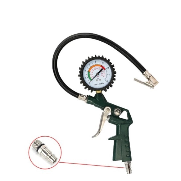 Däck tryck mätare för bil motorcykel SUV pumpar pumpar däck reparation verktyg tryck pistol