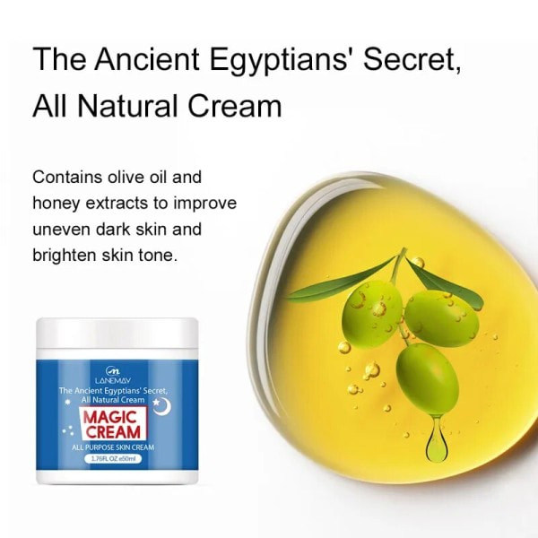 Magic Wrinkle Remover Face Cream Anti-Aging Fade Fine Lines Lifting Firming Whitening Fuktgivande Skönhet Hudvård 50g