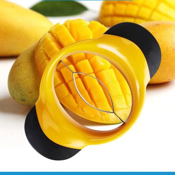 Monitoimi Mango Corer Siver Leikkuri Pitteri Mango Ydin Pit Poistaja Vesimeloni Kuorija Hedelmä Vihannes työkalu
