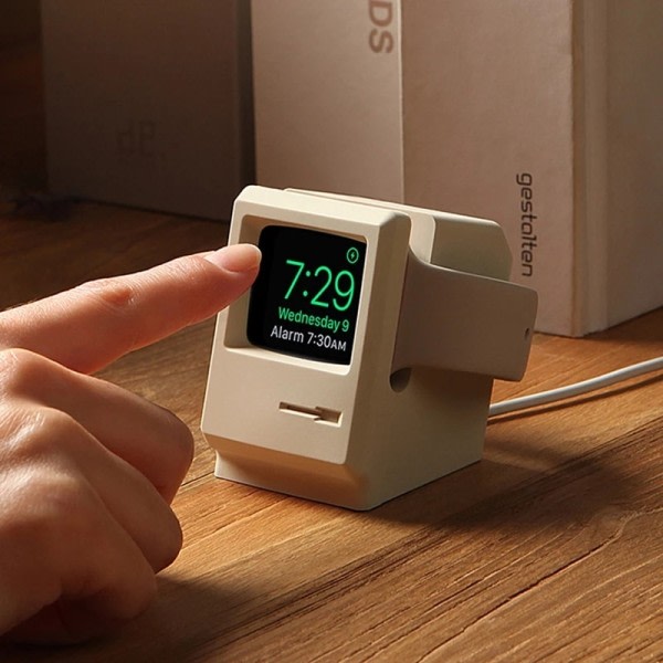 Silikone Oplader Stativ Til Apple Watch Oplader Dock Holder