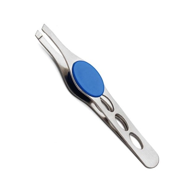 1kpl kulmakarvat pinsetti ruostumaton teräs 9,9 cm viisto kärki kulmakarvat pinsetti