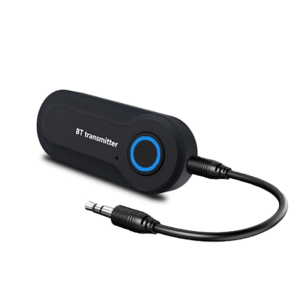 Bluetooth 5.0 Lähetin 3.5MM Jack Audio sovitin Langaton Bluetooth Stereo Audio lähetin sovitin