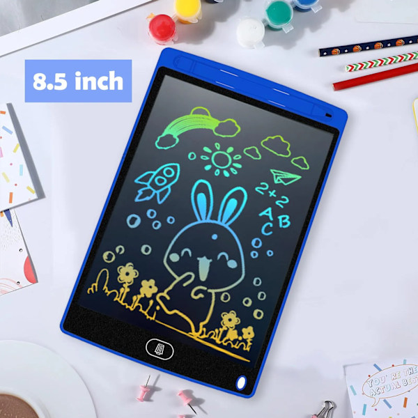 LCD kirjoitus tabletti taulu,Dpiirustus tabletti Lapset lelut, opetuslelut 3 4 5 6 7 vuotiaille tytöille pojille vauva lapsille lelut