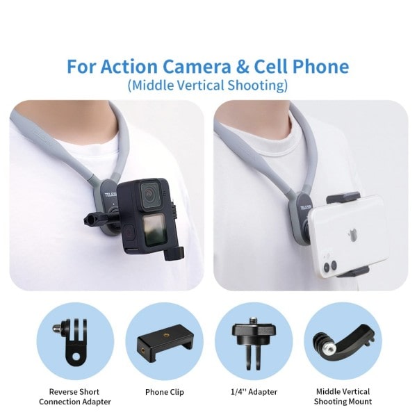 Silikon Nakke Hold Mount for GoPro Hero
