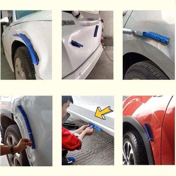 Bil lackfri buckla Reparation Verktyg Set Auto plåt Metall Demonteringssats Slide Hammare Reverse Hammare Bil Underhåll Renovera Kit