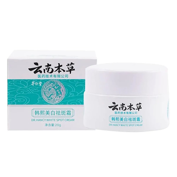 Ört blekning freckle borttagning kräm fläckar blekning blekning fläckar reparation kräm ansikte kräm hudvård produkter 20g
