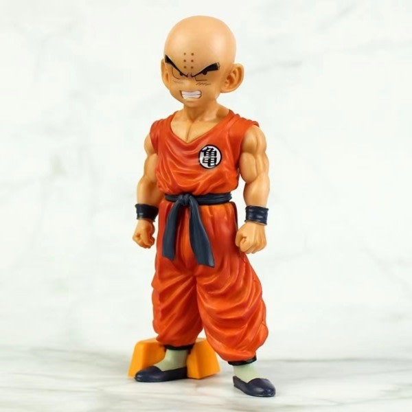 18 cm Dragon Ball Anime Action  Super Krillin  PVC Modell Skrivbord Dekor  Karaktär Leksaks Figurer