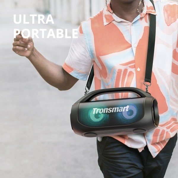 Tehokas kannettava kaiutin Bluetooth 5.3 kannettavalla kahvalla