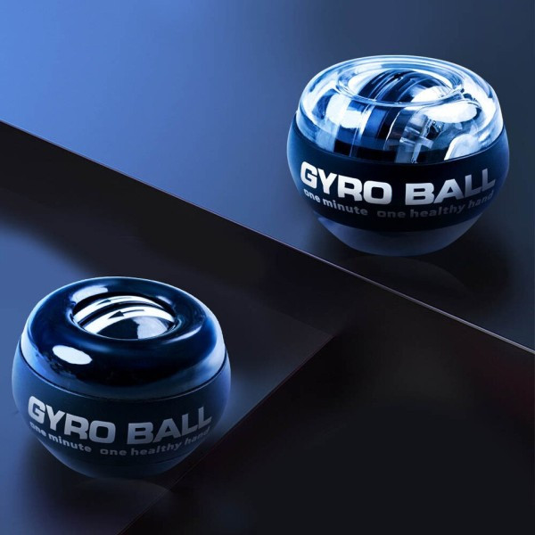 LED Gyroscopic Powerball Autostart Range Gyro Power Wrist Ball Arm Hand Muscle Force Trainer Fitness Utrustning