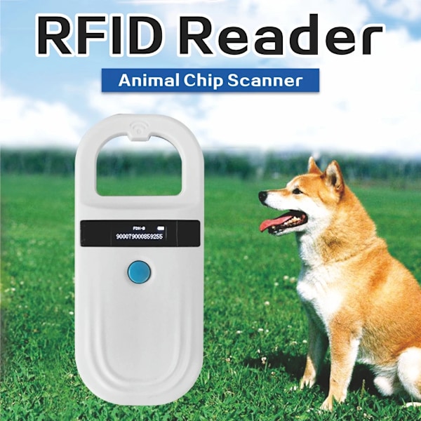 Pet Scanner Dyr Pet Id Reader Chip Transponder Usb Rfid Håndholdt Mikrochip Scanner