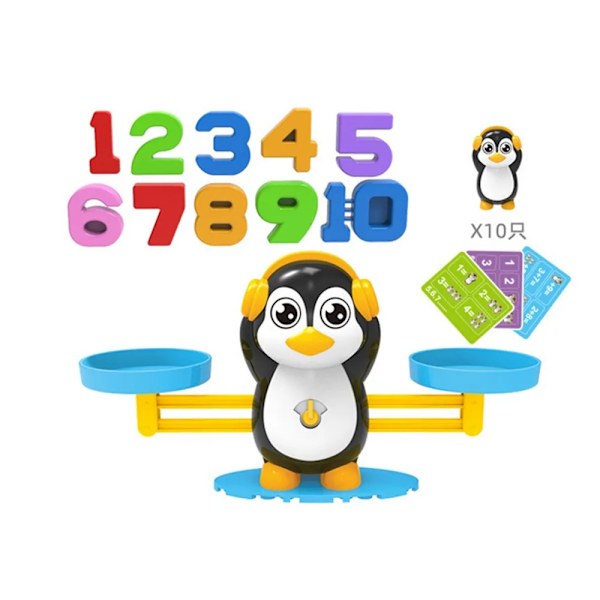 Apina Balance Vauva Montessori Opettavat Pelit  Numero lelu Oppimis lelut