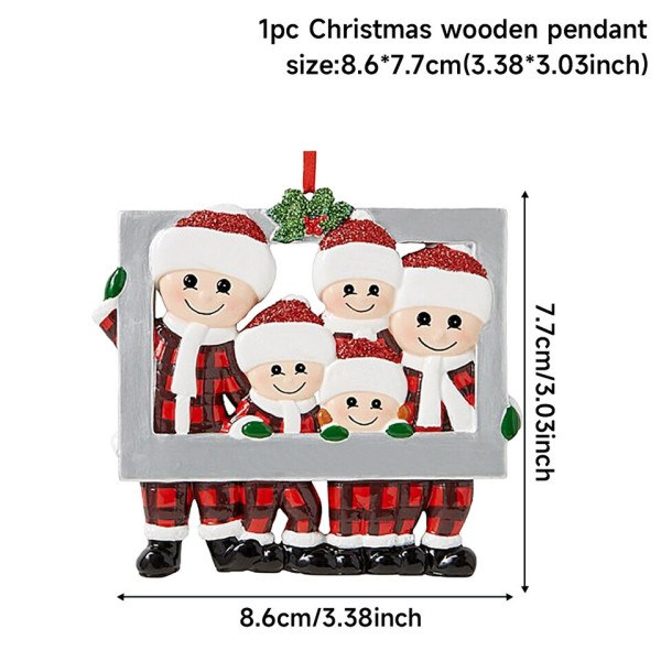 Jul Hänge Gör-det-själv Personligt Familj Jul dekorationer