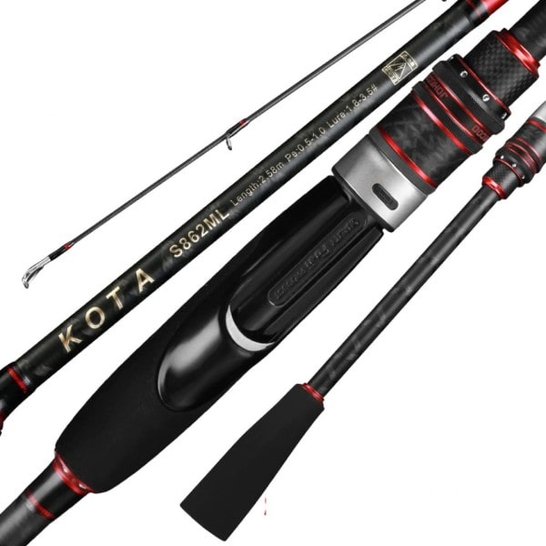 Squid Lure Spö 2,58m Spinning Spö 862M 862ML Squid Ägg Fiske Spö Fuji Ringar 40T Kol Spö