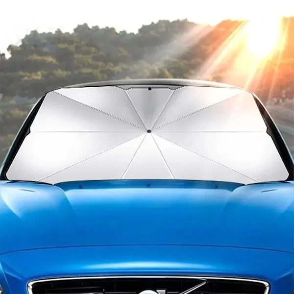 Auto Aurinkovarjo Sateenvarjo Tuulilasi Taittuva Etu Aurinkovarjo Sateenvarjo Tyyppi Aurinko Suoja Auto ikkuna