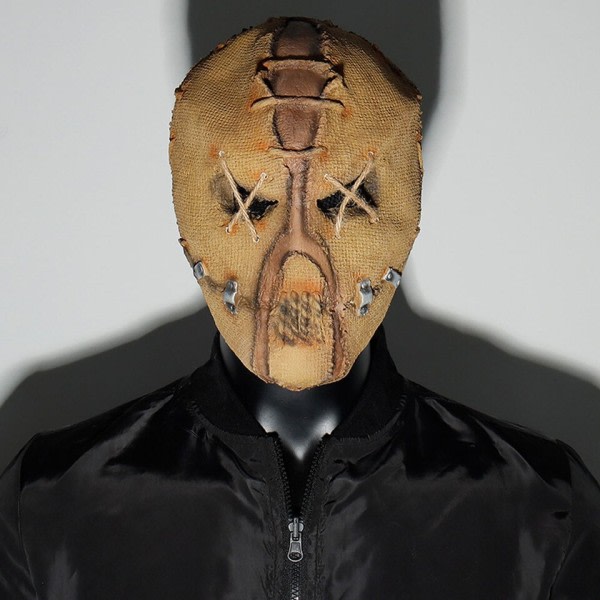 Halloween Horror Skull Killer Maski Cosplay Scary Evil Skeleton Full Face Latex Maks