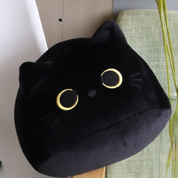 Kawaii musta kissa noin 8cm tyyny pehmo nukke lelut söpö söpö korkea laatu lahjat