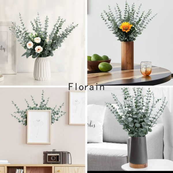 Eukalyptus stilke Kunstige planter eukalyptus planter falske blomster