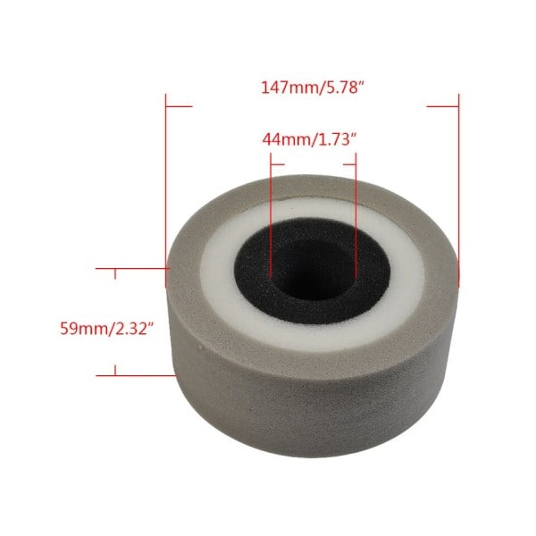 147 mm indlæg skum svamp passer 2,2" hjul dæk til aksial wraith TRX4 1/10 RC crawler bil lastbil tilbehør