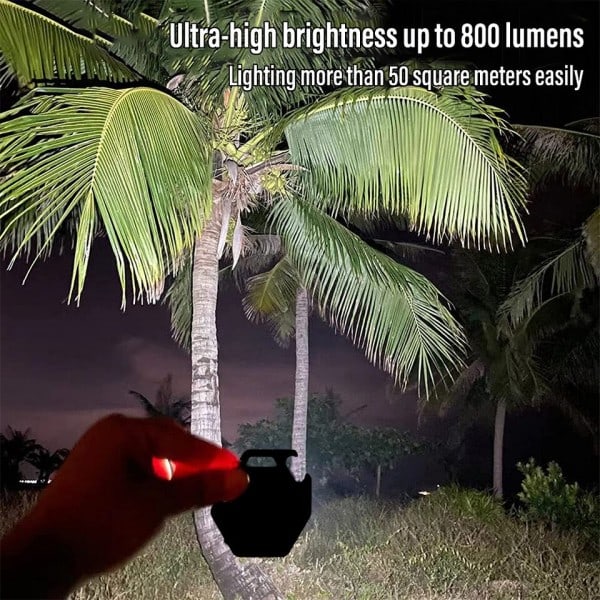 Mini Camping Light LED taskulamppu lyhty USB lataus COB avaimenperä työ valo