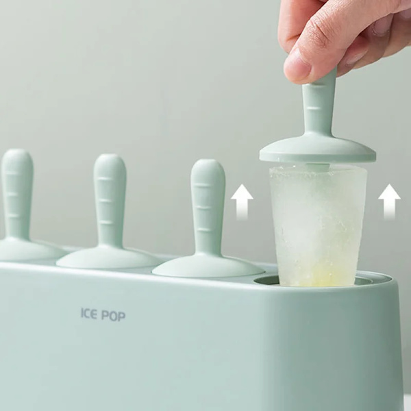 Popsicle Is Cream Forme 4 Cell Silicone Is Pop Forme BPA Gratis Popsicle Mold