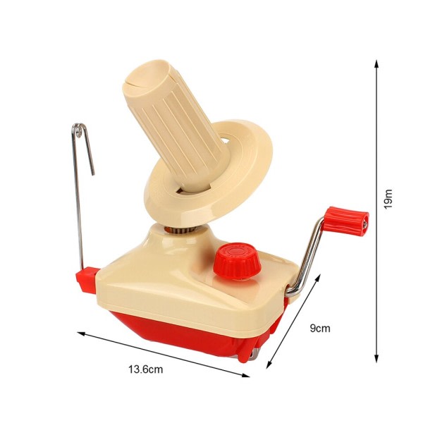 Fiber Ull Winder Maskin Sömnad Tillbehör Snöre Ball Hand Opererad Garn Winder