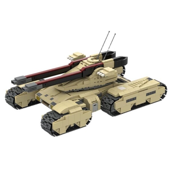 Klassisk tegel tank modell byggnad block högteknologisk armé soldat MK-3 M1A2 Abrams tank leksak