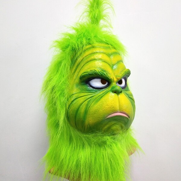 Søt How Christmas Geek Stole Christmas Cosplay Maske