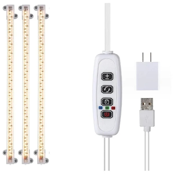 Led Grow Light USB Timer Phyto Lamp Planter Dimbar LED Lampa Phytolamps Full Spectrum Hydroponics Growing Lamps LED Plant Light