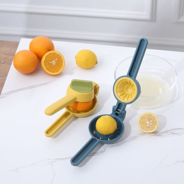 Kjøkken Manuell Juicer Sitron Squeezer Plast Frukt Verktøy Hånd presse Juicier