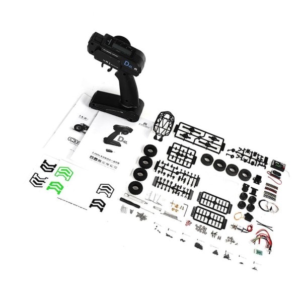 Orlandoo Hunter OH32X01 TX RX 1:32 RC Auto 2.4G 4WD DIY Frame Kit Integroitu Ryömiä Kaukosäädin Ajoneuvot