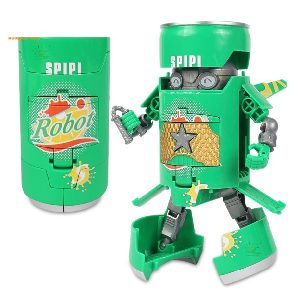 Transformation Sodavand Dåse Robot Deformation Action Figurer Klassisk  Deformeret Legetøj 17a4 | Fyndiq