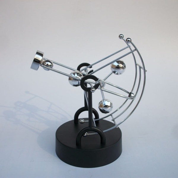 Perpetual Motion Skrivebord Dekor Newton Pendulum Kugler Kaos Gynge Ornament Barn Fysik Videnskabeligt Uddannelse Legetøj