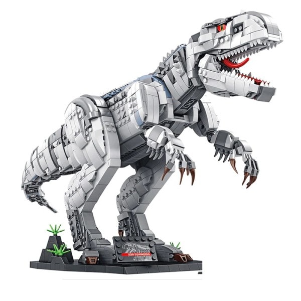 Jurassic Dinosaur Leksaker World Park Byggnad Klossar MOC Tyrannosaurus Rex Bricks Set Toy
