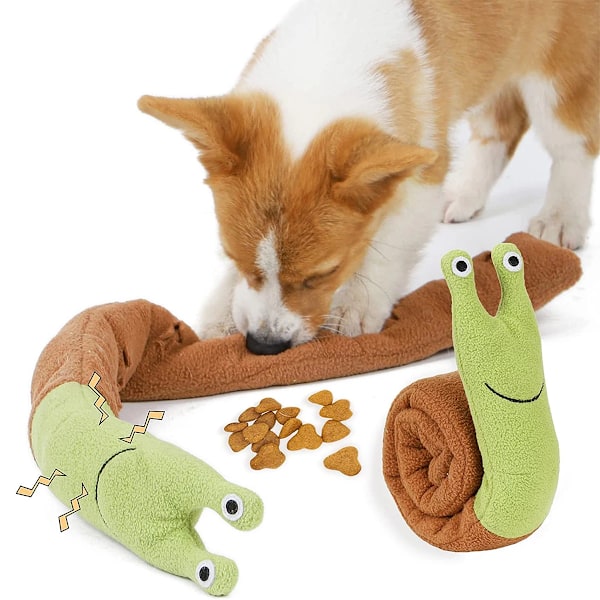 Bästa kvalitet Husdjur Sniff Toy Squeaky Hund Decryption Interactive Toy För Föderage Instinkt Träning, Mjuk valp leksak