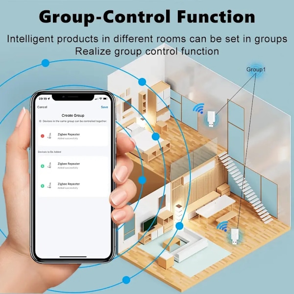 Signaali Toistin USB Signaali Vahvistin Laajennus ZigBee Gateway Smart Home Devices Smart Automation For Smart Life New